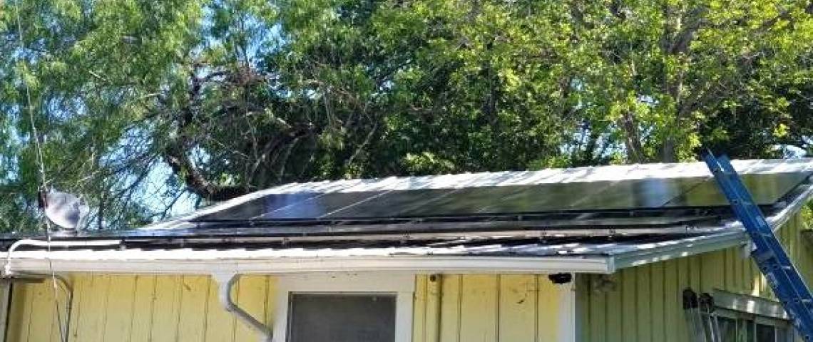 Solar Panel Installation in Sandia, TX (4.35 kW)