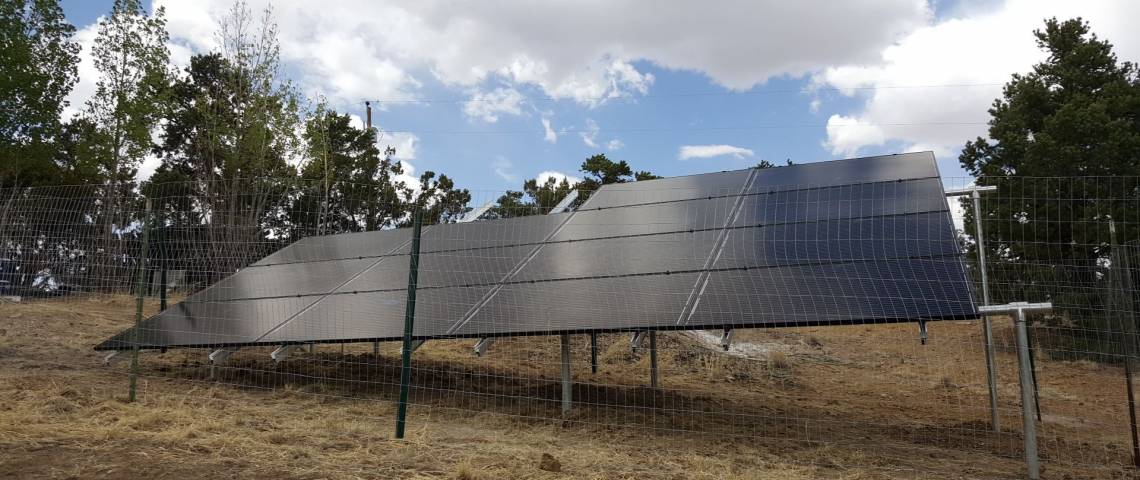 Gound Mount Solar Power Sytem in Ramah NM