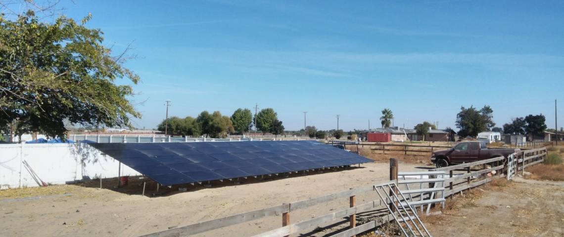 Ground Mount Photovoltaic System in Lemoore CA