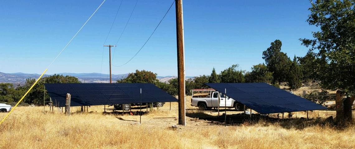 Ground Mount Solar Energy System in Montague CA