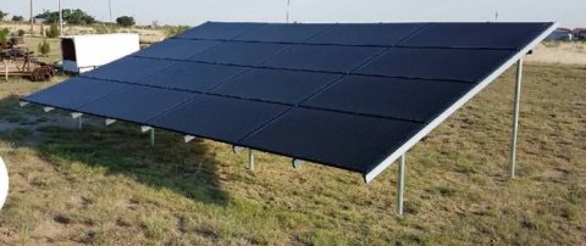 Ground Mount Solar Energy System in Portales NM