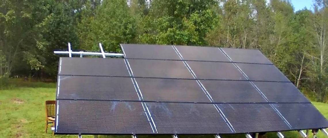 Ground Mount Solar Energy System in Salley SC
