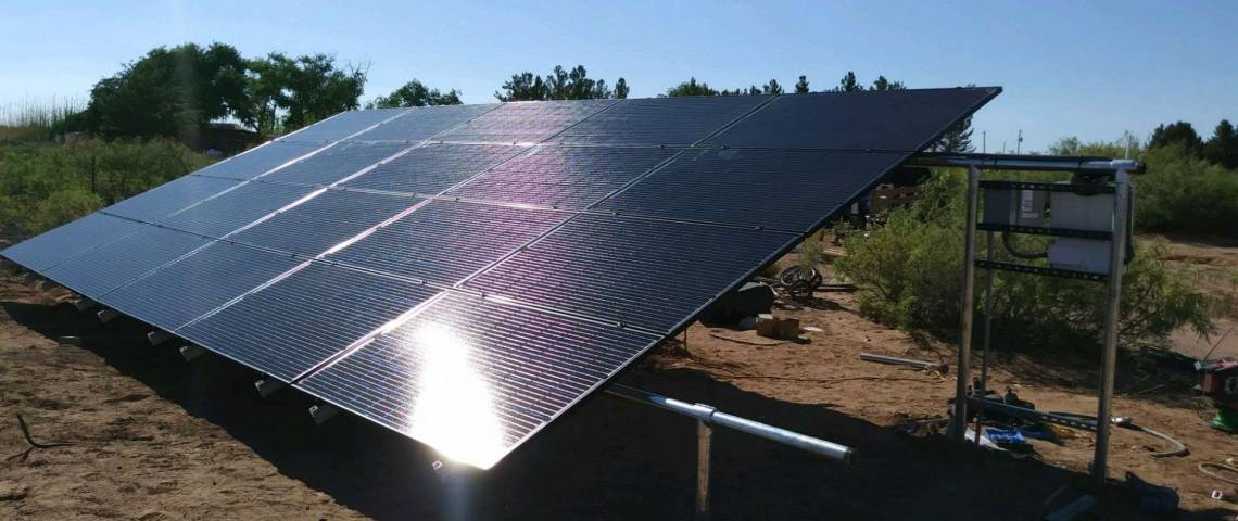 Ground Mount Solar Installation in Deming NM