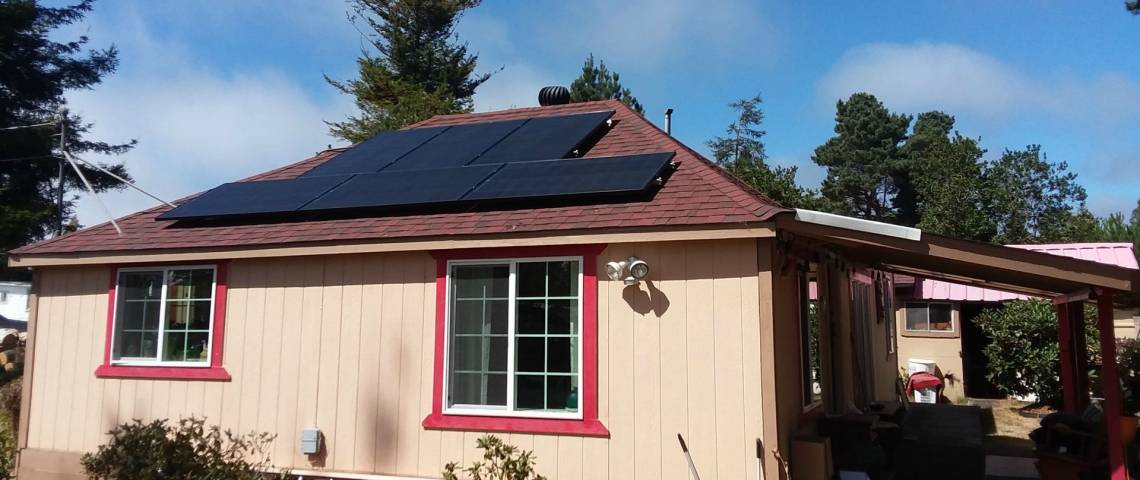 Photovoltaic System in Fort Bragg CA