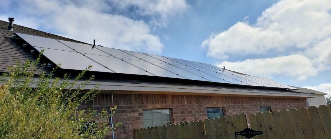 Residential Solar Panel Installation in San Angelo TX