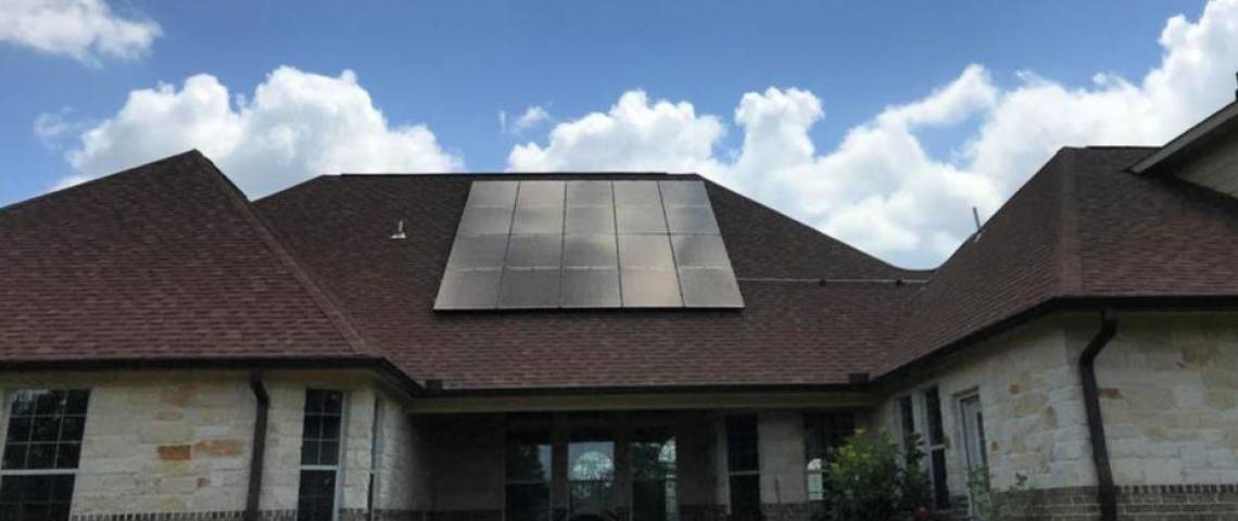 Roof Mount Photovoltaic Install in Dayton TX