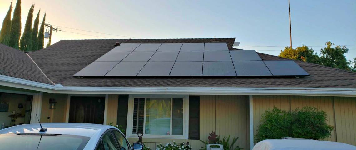 Roof Mount Photovoltaic Installation in Yorba Linda CA