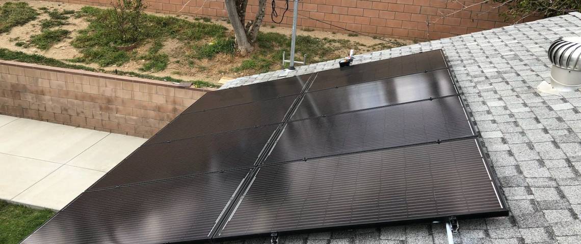 Roof Mount Solar Installation in Sylmar CA