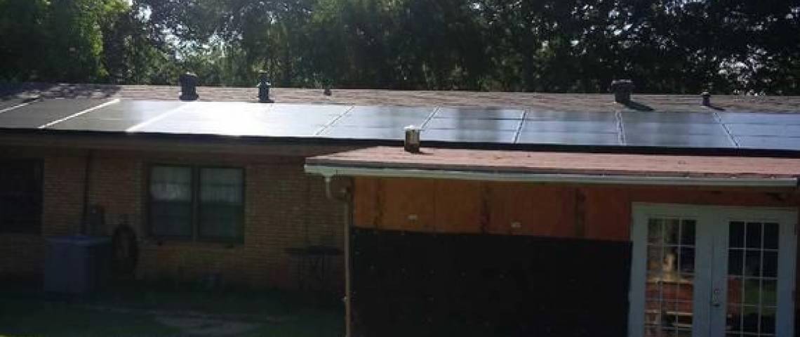 Roof Mount Solar Installation in Wichita Falls TX