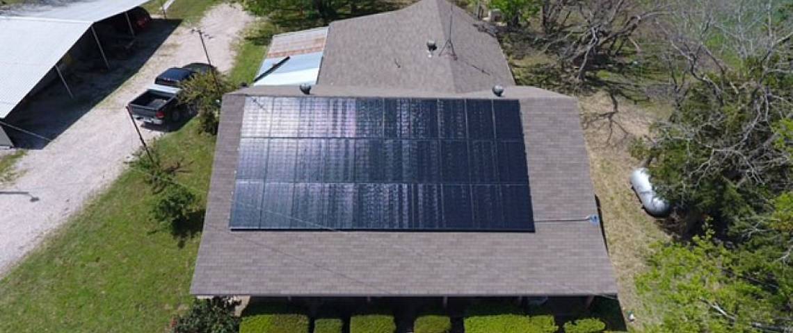 Roof Mount Solar Installlation in Celeste TX