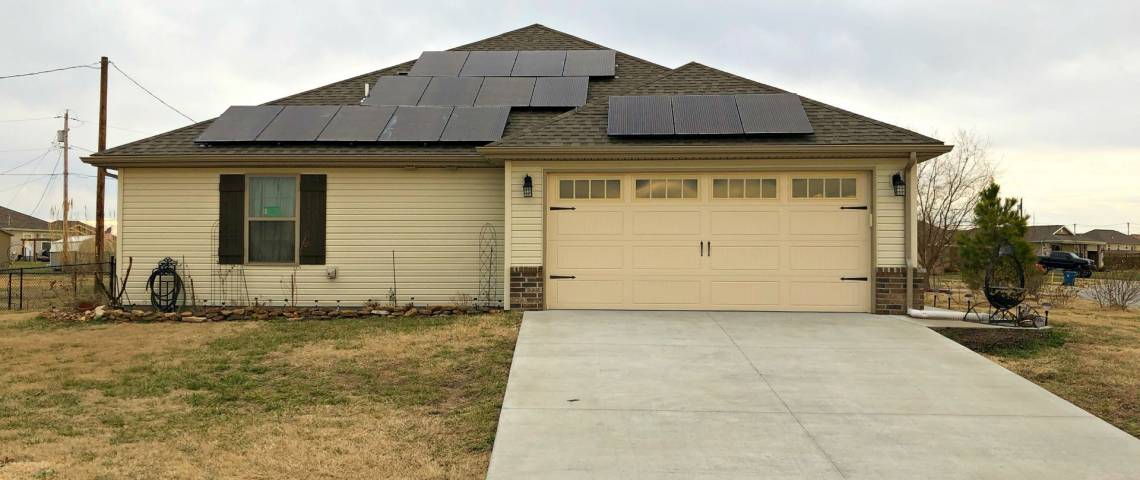 Rooftop Solar Install in Joplin MO