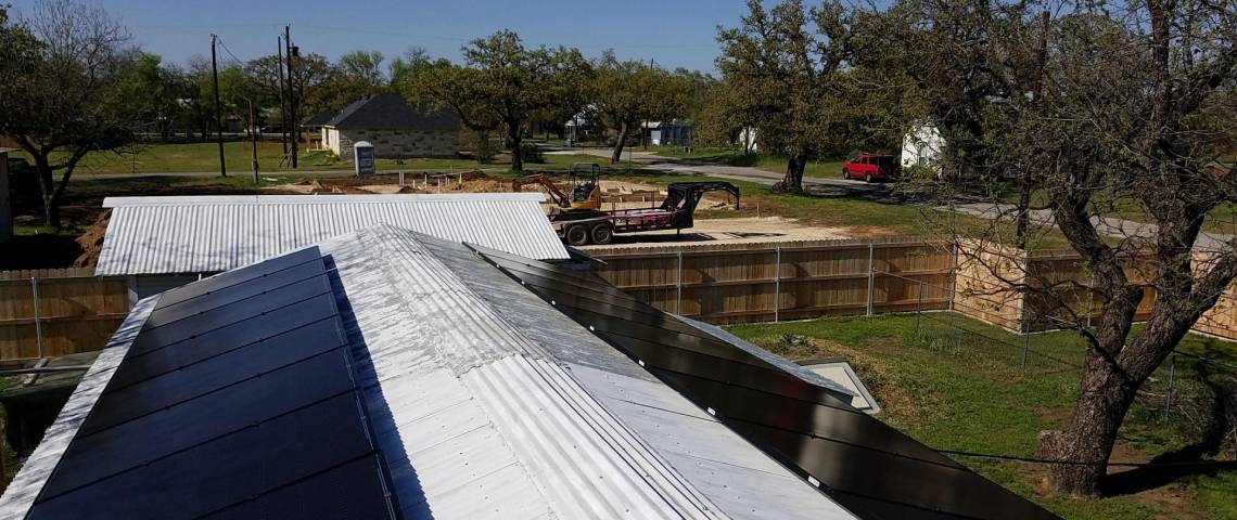 Rooftop Solar Install in Tolar TX