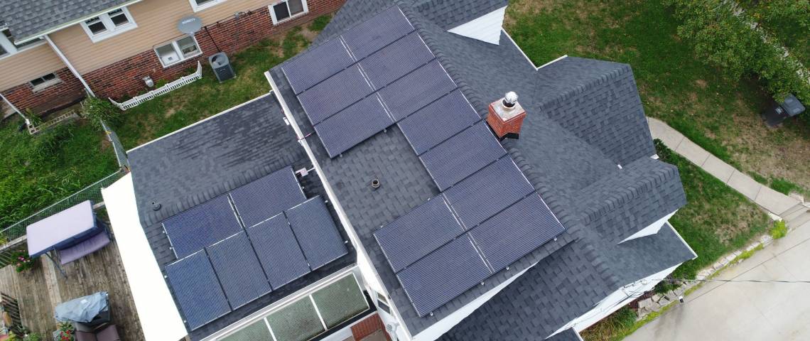 Rooftop Solar Installation in Des Moines IA
