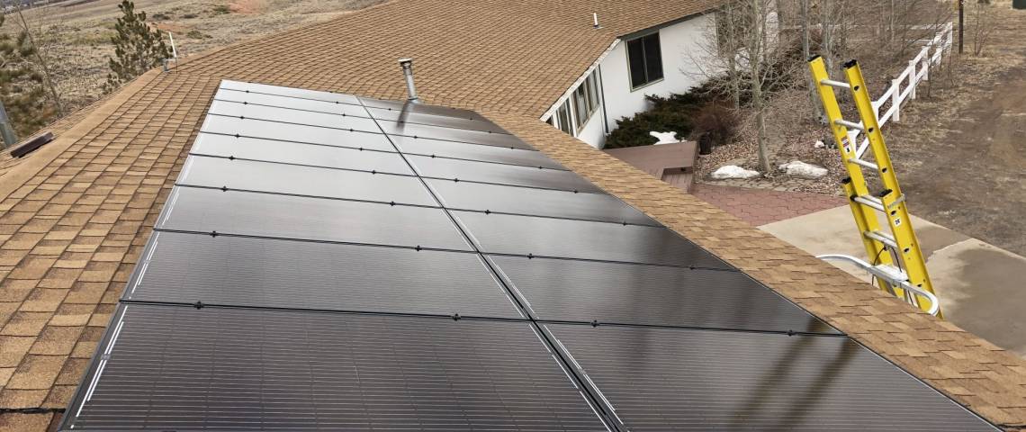 Rooftop Solar Installation in Laramie, WY 