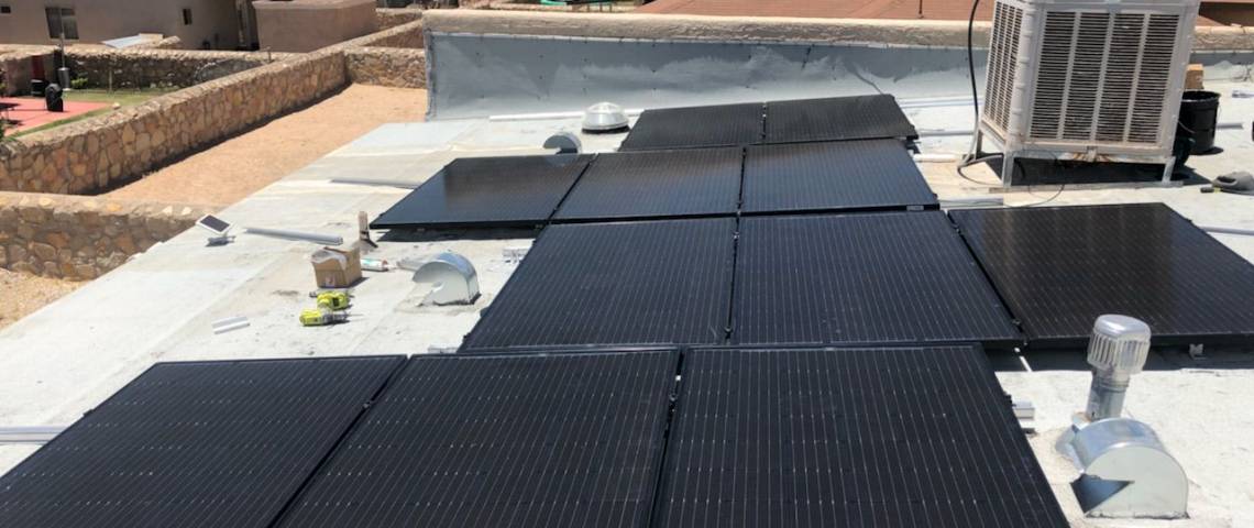 Solar Energy Array in El Paso TX