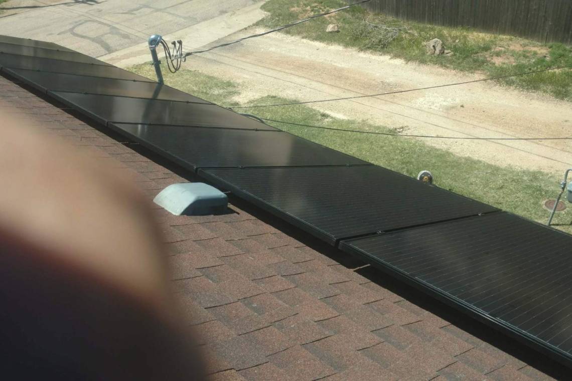 Roof Mount Solar Panel Installation in Amarillo, TX - 4