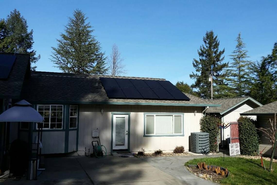 Roof Mount Solar Panel Installation in Redwood Valley, CA - 2