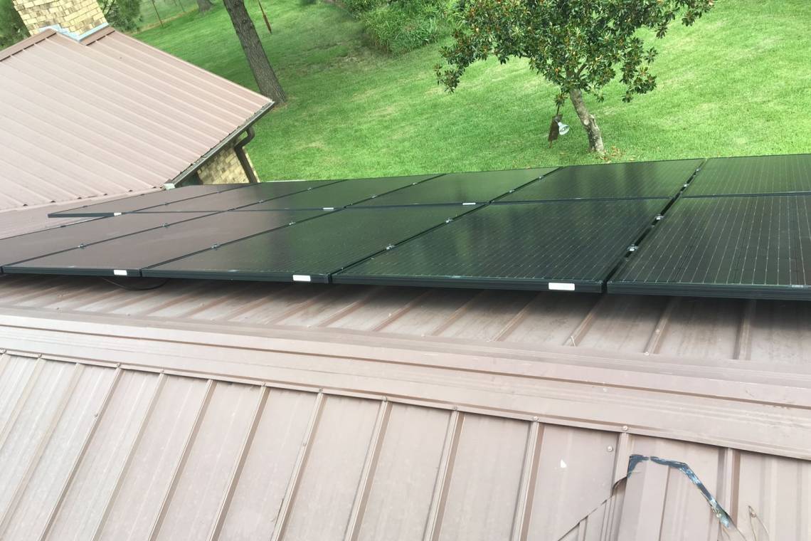 Asphalt Shingle Solar Panel Installation in Teague, TX (5.2 kW) - 2