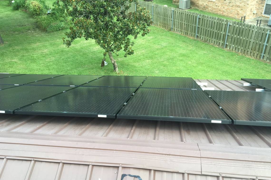 Asphalt Shingle Solar Panel Installation in Teague, TX (5.2 kW) - 1