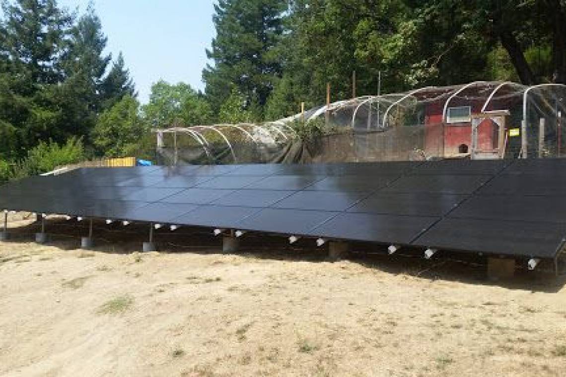 Ground Mount Solar Panel Installation in Whitethorn, CA (12.255 kW) - 