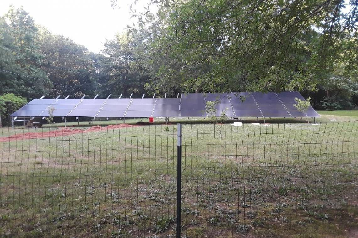 Ground Mount Solar Energy System in Piedmont SC