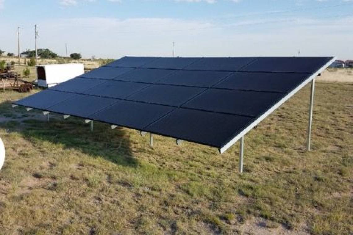 Ground Mount Solar Energy System in Portales NM