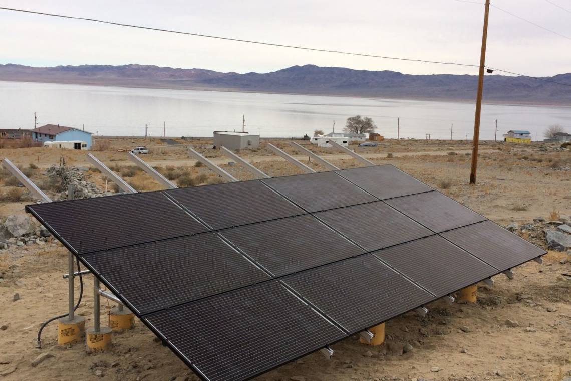 Ground Mount Solar Energy System in Walker Lake NV