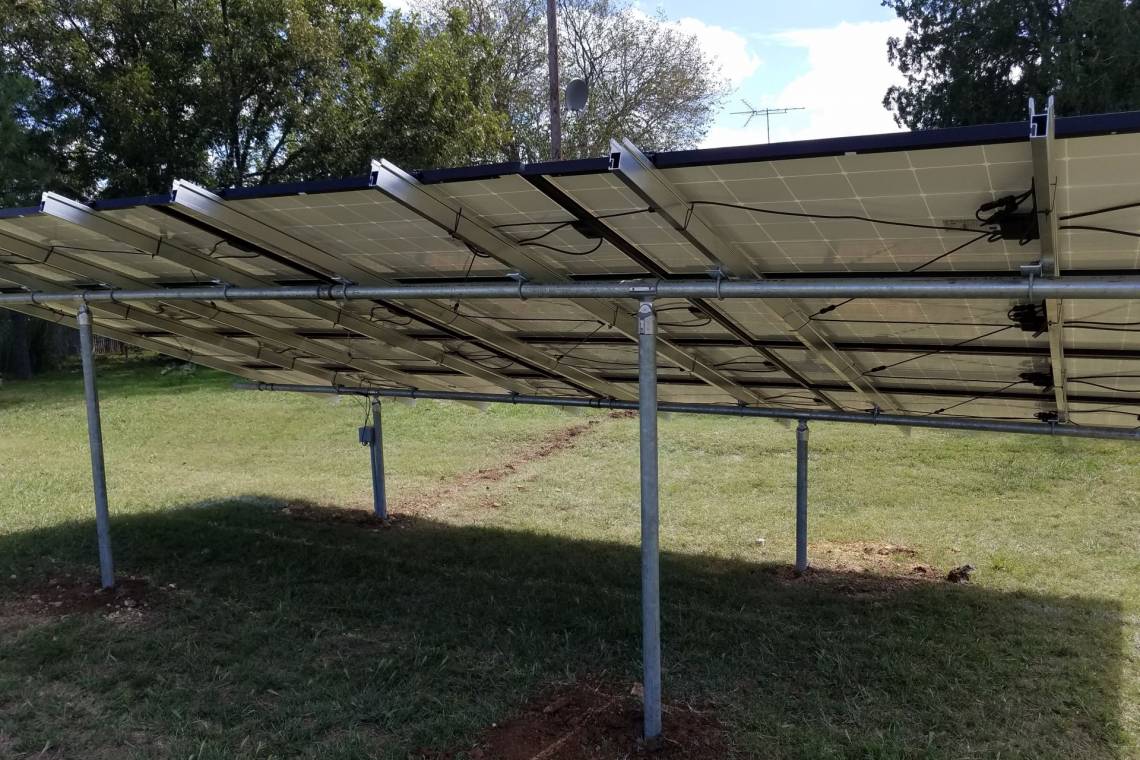 Ground Mount Solar Installation in Clyde, TX  - 5