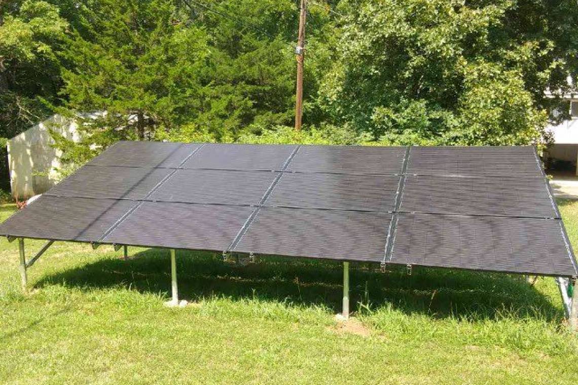 Ground Mount Solar Installation in Kansas City MO