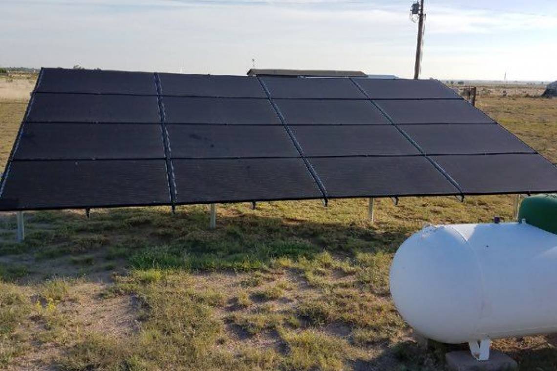 Ground Mount Solar Panel Installation in Portales NM