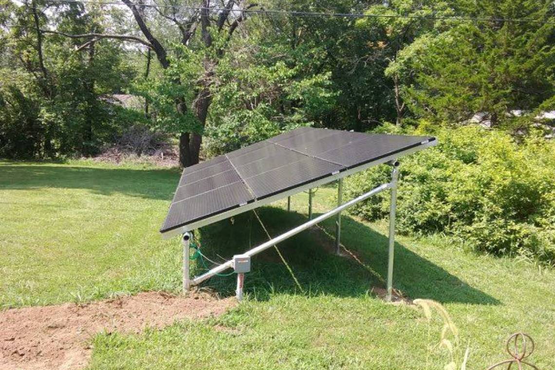 Ground Mount Solar Panels in Kansas City MO