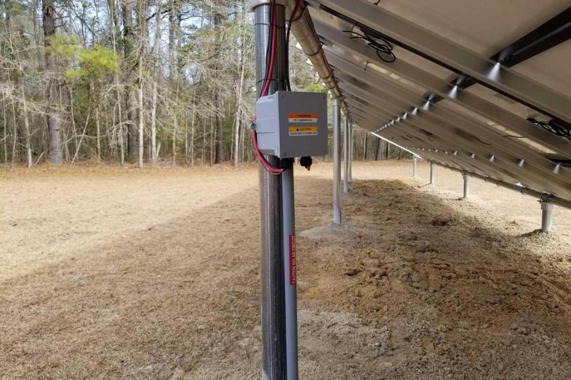 Ground Mount Solar Racking in Varnville SC