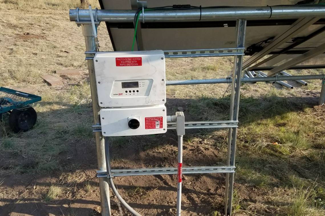 Ground Mount Solar Panel Installation in Datil, NM - 3