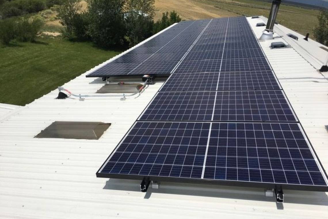 Corrugated Steel Roof Solar Panel Installation in Walden, CO (9.57 kW) 1 greensolartechnologies