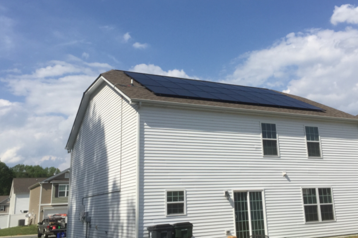 Zebulon, NC Solar Panel Installation - 1
