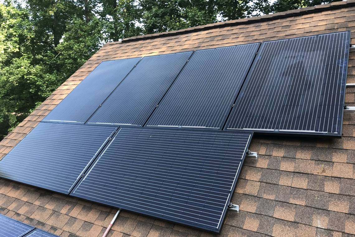 PV Solar Install in Fletcher NC
