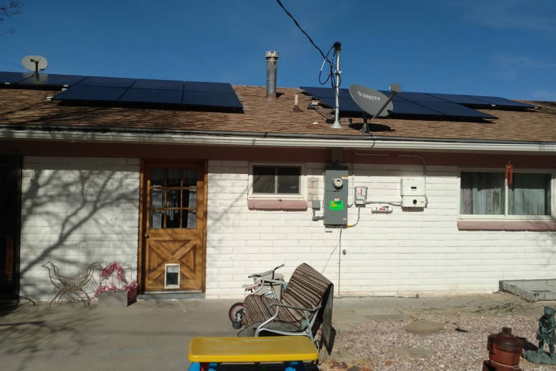 PV Solar Installation in Gallup NM