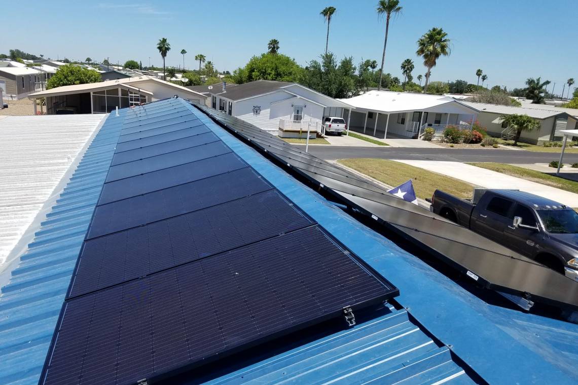 Weslaco, TX Solar Panel Installation - 1