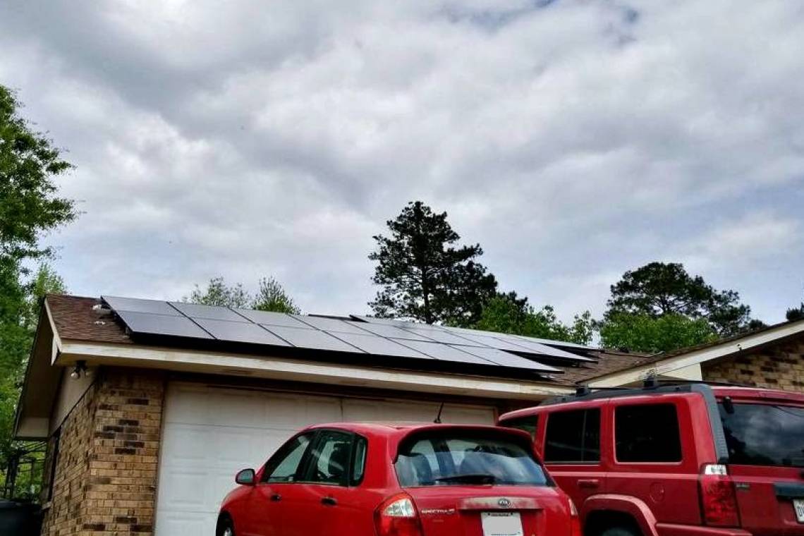 Residential Solar Energy System in New Llano LA