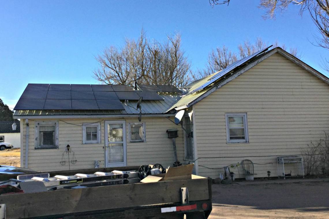Residential Solar Power System in Otis CO