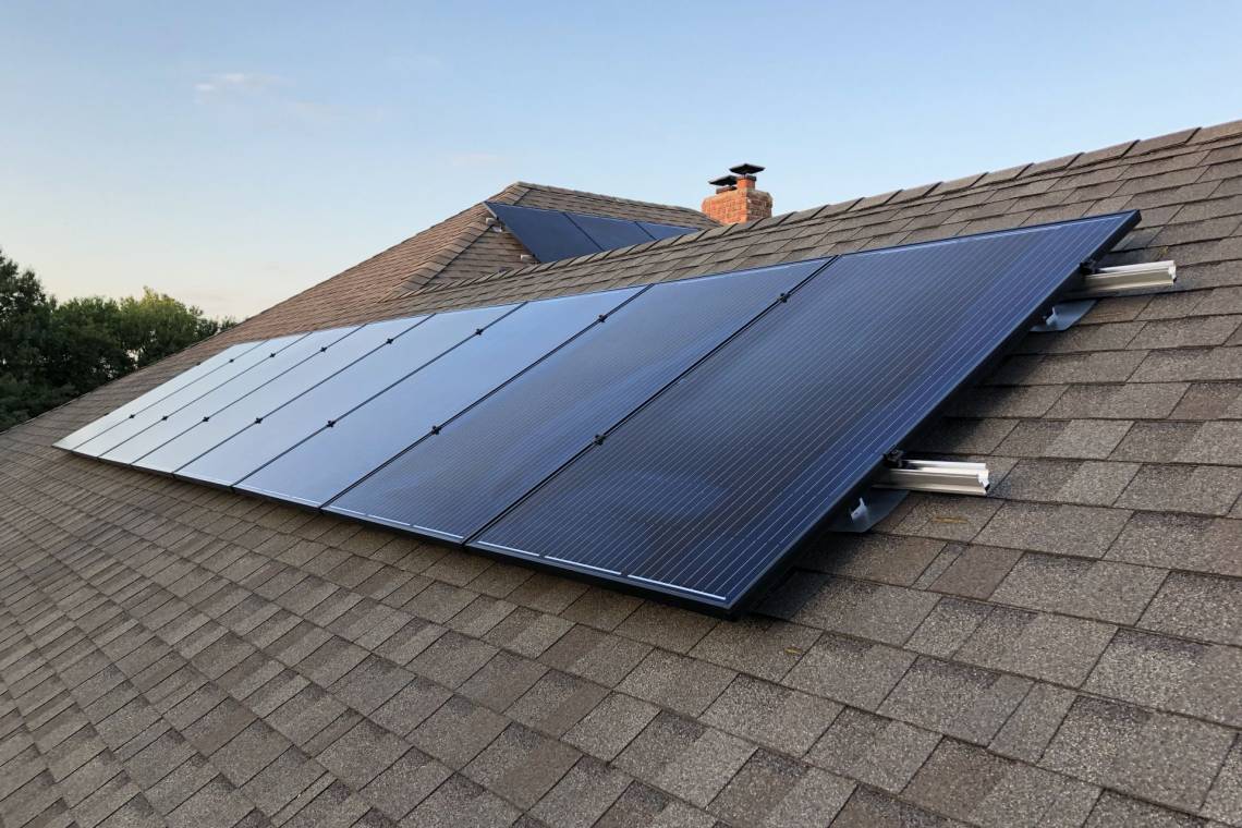 Roof Mount Solar Install in Baldwin City KS