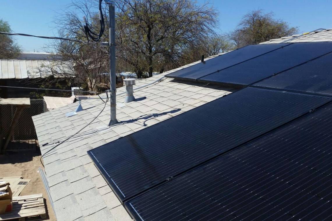 Roof Mount Solar Install in Calipatria CA