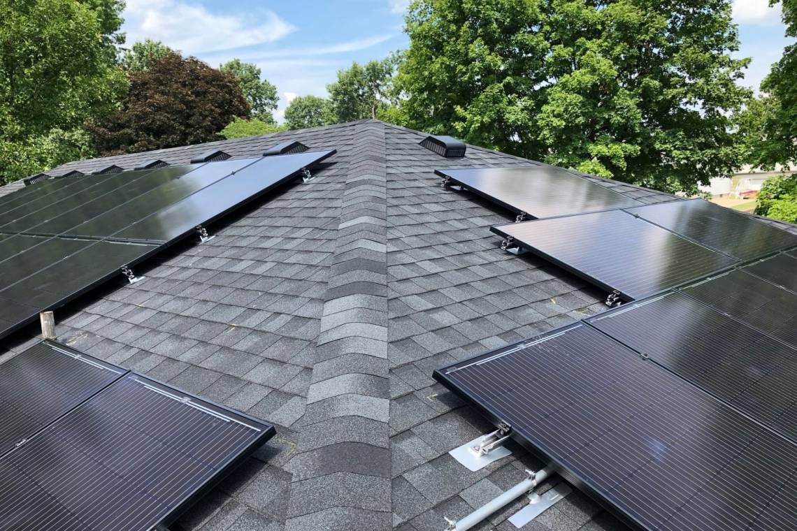 Roof Mount Solar Installation in Independence MO