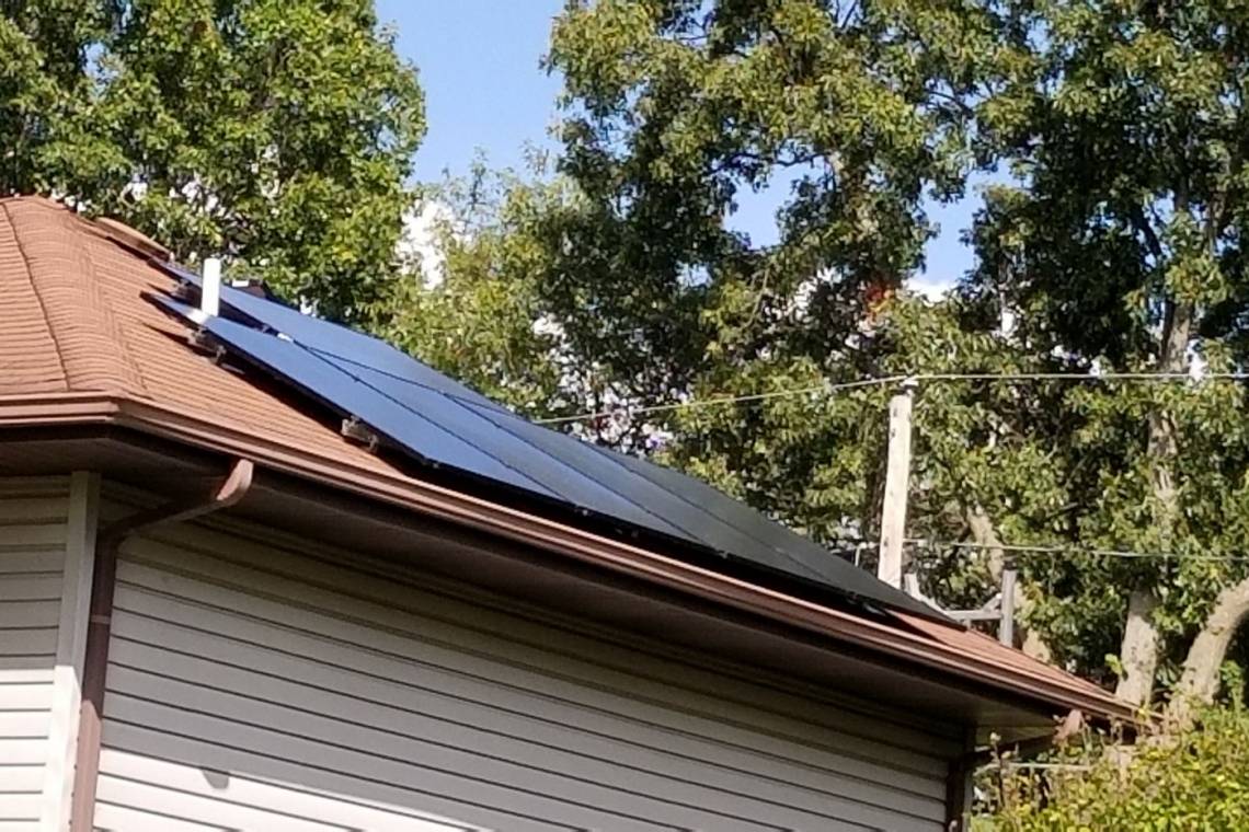 Roof Mounted Solar Energy System in Ozark MO