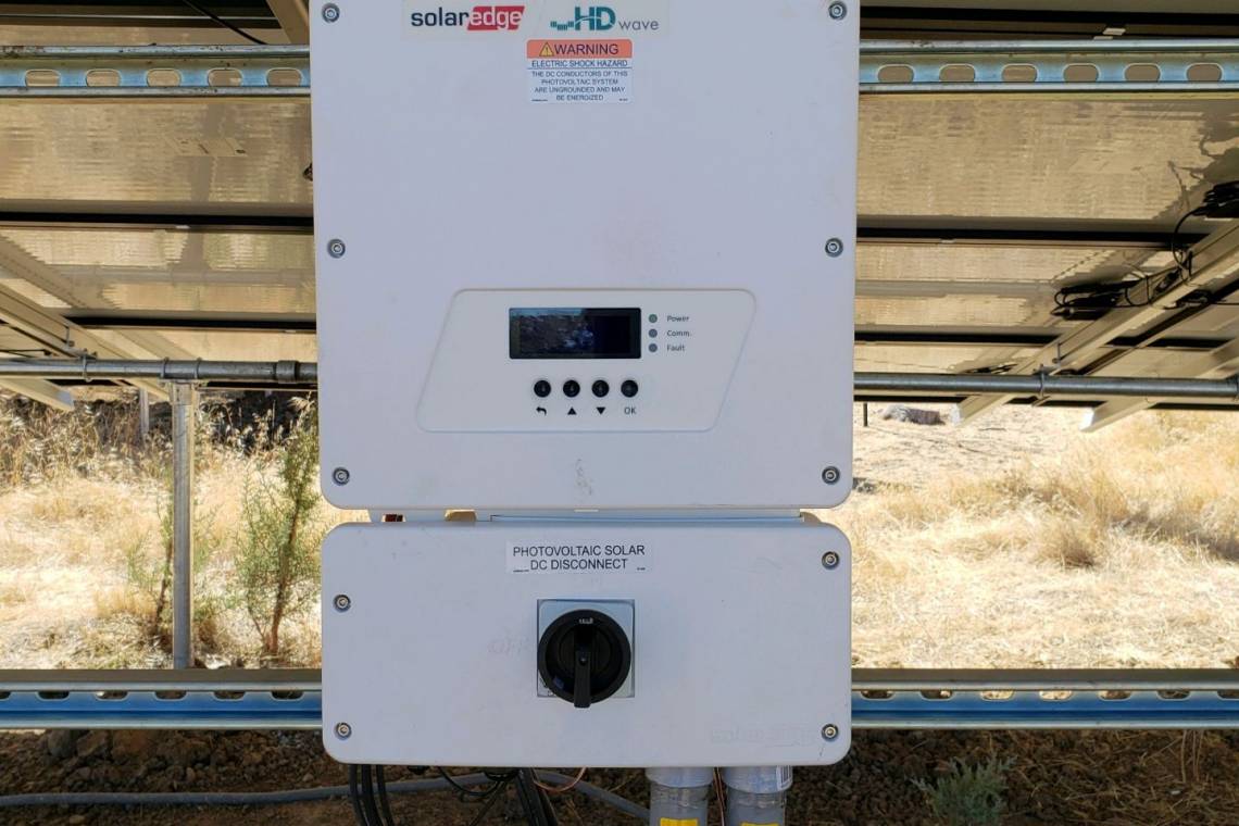SolarEdge Inverter in Montague CA