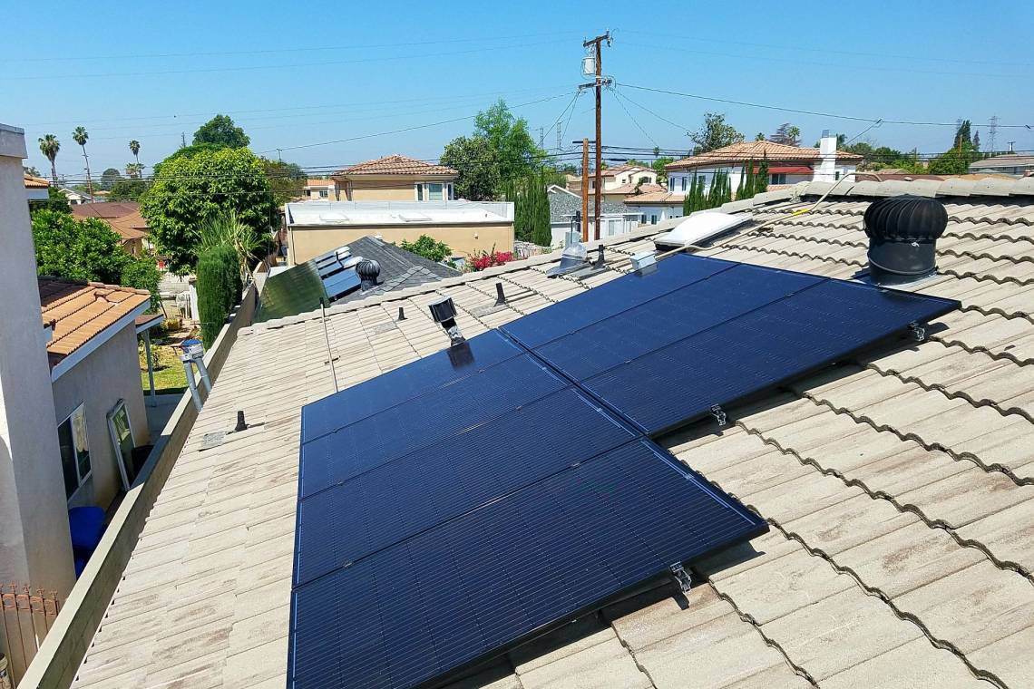 Solar Electric System in Temple City CA