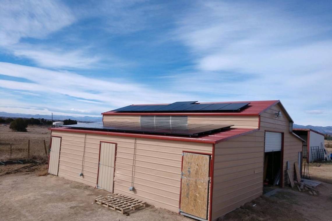 Solar Home in Penrose CO