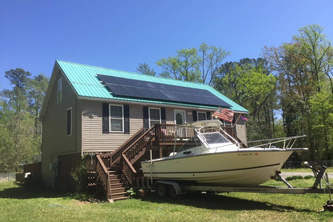 Solar Power System in Beaufort NC