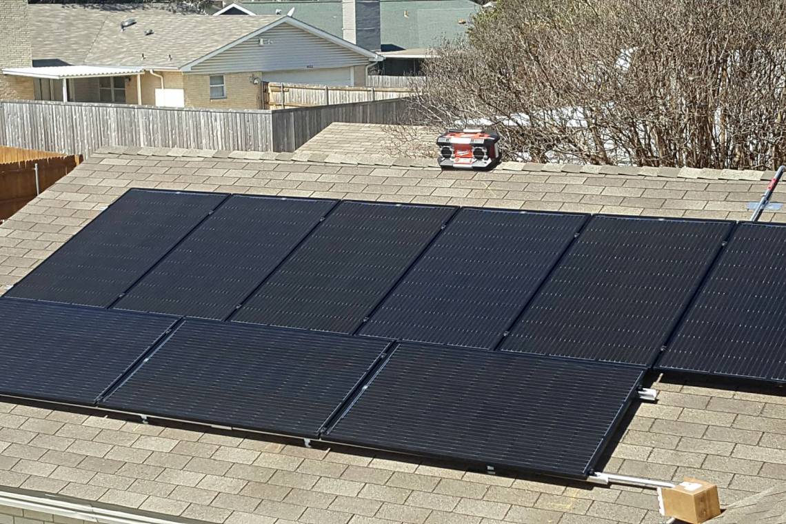 Solar Power System in Garland TX
