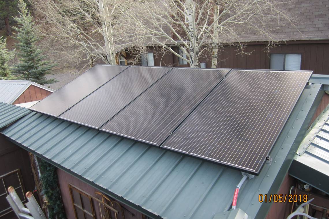 Solar Power System in South Fork CO